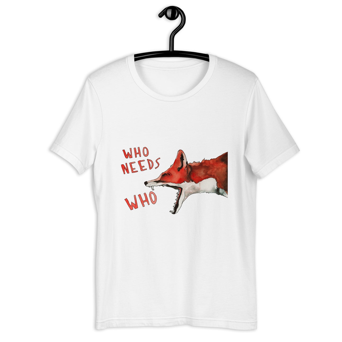 Who Needs Who // Unisex t-shirt