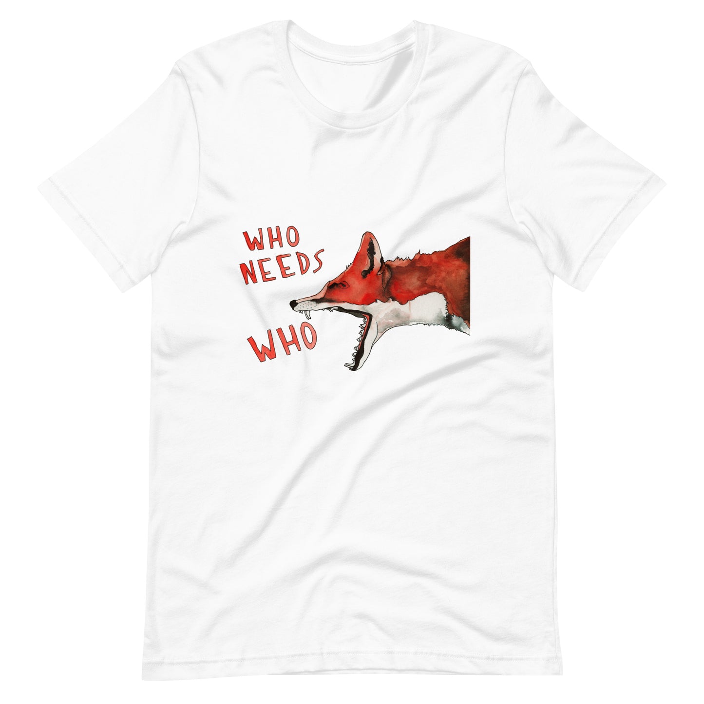 Who Needs Who // Unisex t-shirt