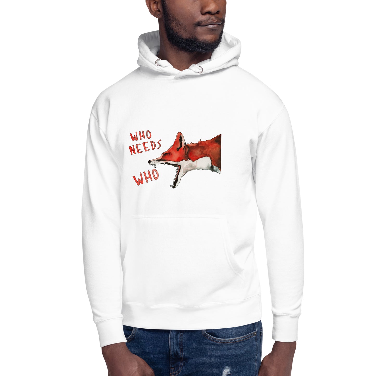 Who Needs Who // Unisex Hoodie